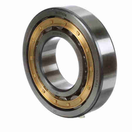 ROLLWAY BEARING Cylindrical Bearing – Caged Roller - Straight Bore - Unsealed NU 315 EM